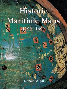Hardcover Historic Maritime Maps Book
