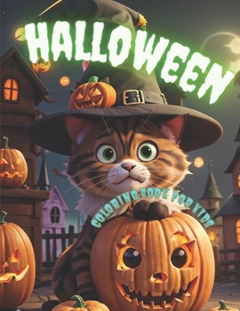 Halloween Coloring Book for Kids: Spooky Funny Coloring book for Kids Ages 3-7
