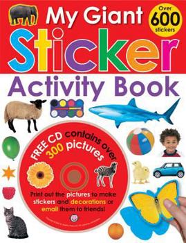 Paperback My Giant Sticker Activity Book