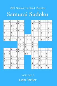 Samurai Sudoku - 200 Normal to Hard Puzzles vol.2