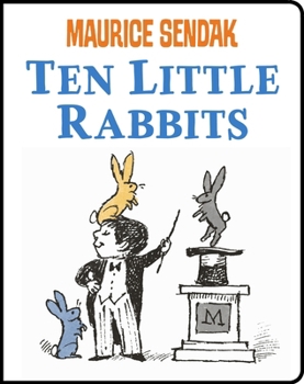 Board book Ten Little Rabbits Book