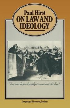 Paperback On Law and Ideology Book
