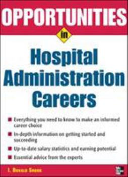 Paperback Opportunities in Hospital Administration Careers Book