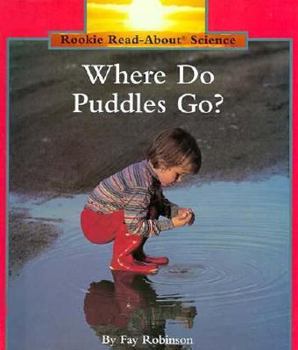 Library Binding Where Do Puddles Go? Book