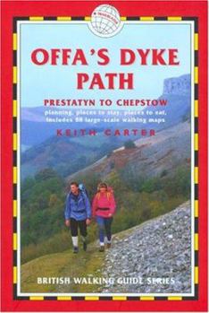 Paperback Offa's Dyke Path: British Walking Guides Book