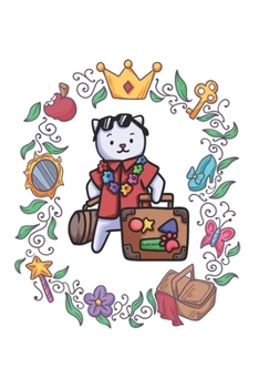 Vacation Case Fairy Tale Cat Notebook: Graph Paper Journal 6x9 - 120 Pages