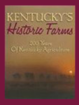 Hardcover Kentucky's Historic Farms Book