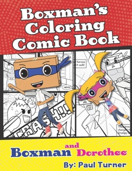 Paperback Boxman's Coloring Comic Book
