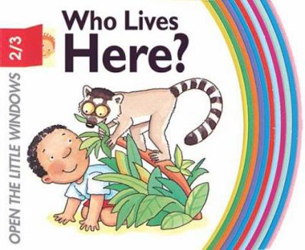 Board book Who Lives Here? Book