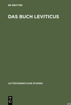 Hardcover Das Buch Leviticus [German] Book