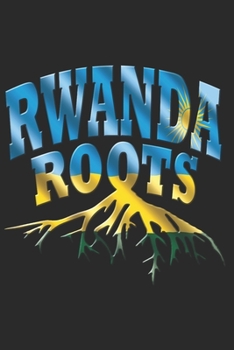 RWANDA NOTEBOOK: Rwanda Notebook | college book | diary | journal | booklet | memo | composition book | 120 sheets - Dot Grid paper 6x9 inch