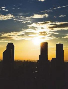 Paperback Skyline Notebook Large Size 8.5 X 11 Ruled 150 Pages Book