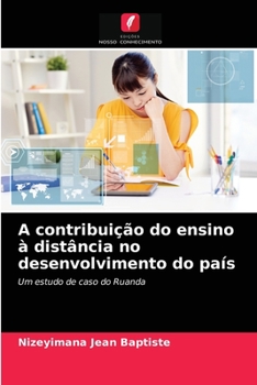 Paperback A contribuição do ensino à distância no desenvolvimento do país [Portuguese] Book