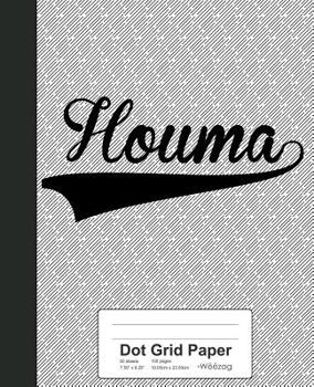 Paperback Dot Grid Paper: HOUMA Notebook Book