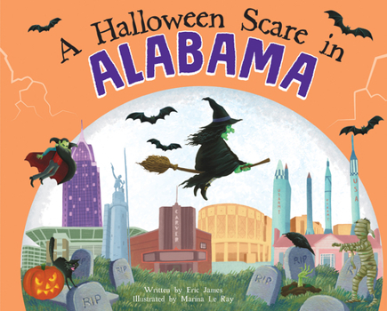 Hardcover A Halloween Scare in Alabama Book