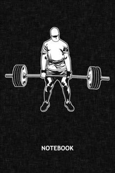 NOTEBOOK: Powerlifter Note Book Grid-lined 6x9 - Fitness Journal A5 Gridded - Fitness Athlete Planner Clean and Press 120 Pages SQUARED - ... Cover - Personal Trainer Birthday Present