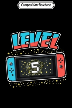 Composition Notebook: Level 10 Unlocked Video Gamer 10th Birthday Gift for Boys  Journal/Notebook Blank Lined Ruled 6x9 100 Pages