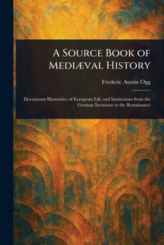 Paperback A Source Book of Mediæval History Book