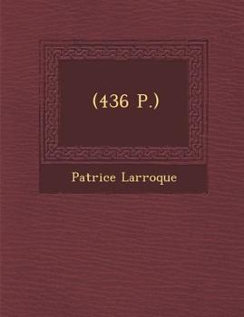 Paperback (436 P.) [French] Book