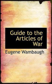 Guide to the Articles of War