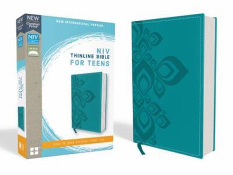 Imitation Leather NIV, Thinline Bible for Teens, Imitation Leather, Blue, Red Letter Edition Book