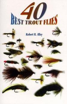 Paperback 40 Best Trout Flies Book