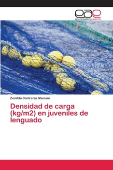 Paperback Densidad de carga (kg/m2) en juveniles de lenguado [Spanish] Book