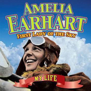 Hardcover Amelia Earhart [Large Print] Book