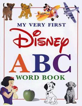 Hardcover My Very First ABC Disney Word Book: Big Book