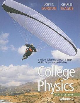 Paperback College Physics, Volume 2: Student Solutions Manual & Study Guide Book