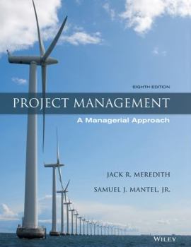 Hardcover Project Management: A Managerial Approach Book