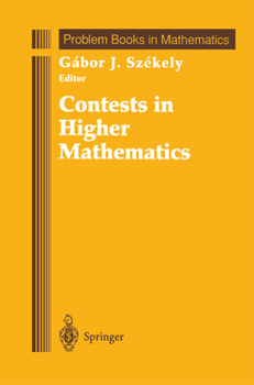 Paperback Contests in Higher Mathematics: Miklós Schweitzer Competitions 1962-1991 Book