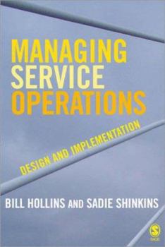 Paperback Managing Service Operations Book