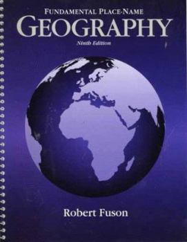 Spiral-bound Fundamental Place-Name Geography Book