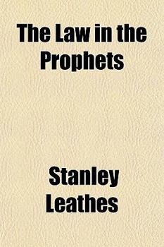 The Law in the Prophets