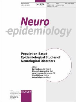 Paperback Population-Based Epidemiological Studies of Neurological Disorders Book