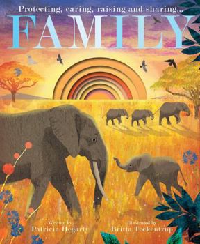 Hardcover Family (Peek-through Nature) Book