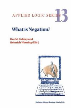 Paperback What Is Negation? Book