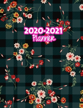 2020-2021 Planner: Two Year Calendar Organizer and Goal Journal | January 2020 - December 2021 Daily, Weekly and Monthly Planner Book with Back Sticker Expression Wall for 2 Years | Design Code 779909