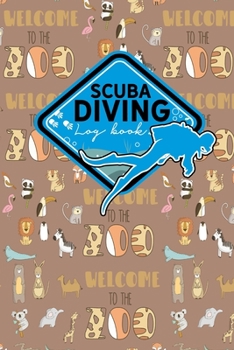 Paperback Scuba Diving Log Book