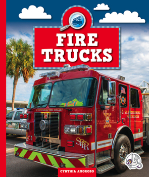 Library Binding Fire Trucks Book