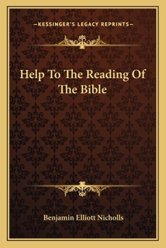 Paperback Help To The Reading Of The Bible Book
