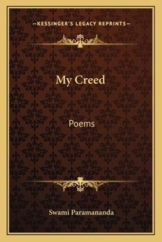 Paperback My Creed: Poems Book