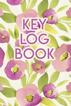 Paperback Key Log Book: Key Tracker Logger Inventory Checkout System Book