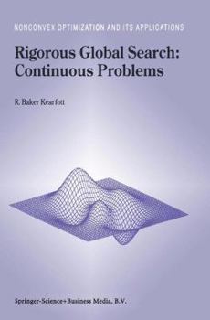 Paperback Rigorous Global Search: Continuous Problems Book