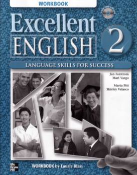 Paperback Excellent English 2 Workbook with Audio CD Book