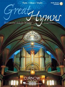 Paperback Great Hymns - Play-Along: Flute/Oboe/Violin (Book/Online Audio) [With CD (Audio)] Book