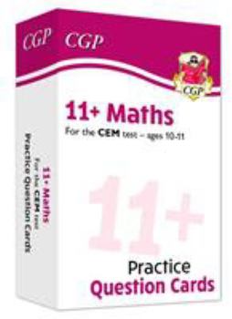 Cards New 11+ CEM Maths Practice Question Cards - Ages 10-11 (CGP 11+ CEM) Book