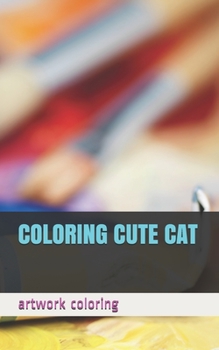 Paperback Coloring Cute Cat Book
