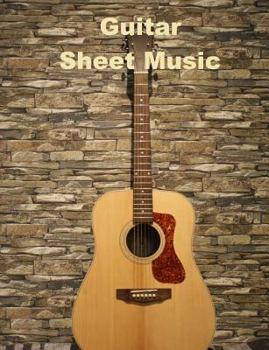Paperback Guitar: Sheet Music Book